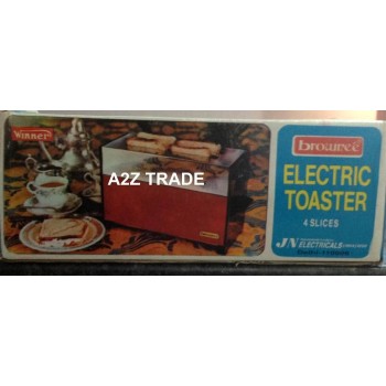 Brownee 4 Slice Toaster@50%Off Seen on TV Price Rs.2799/+Eye Cool Mask -To Remove Dark Circle Free